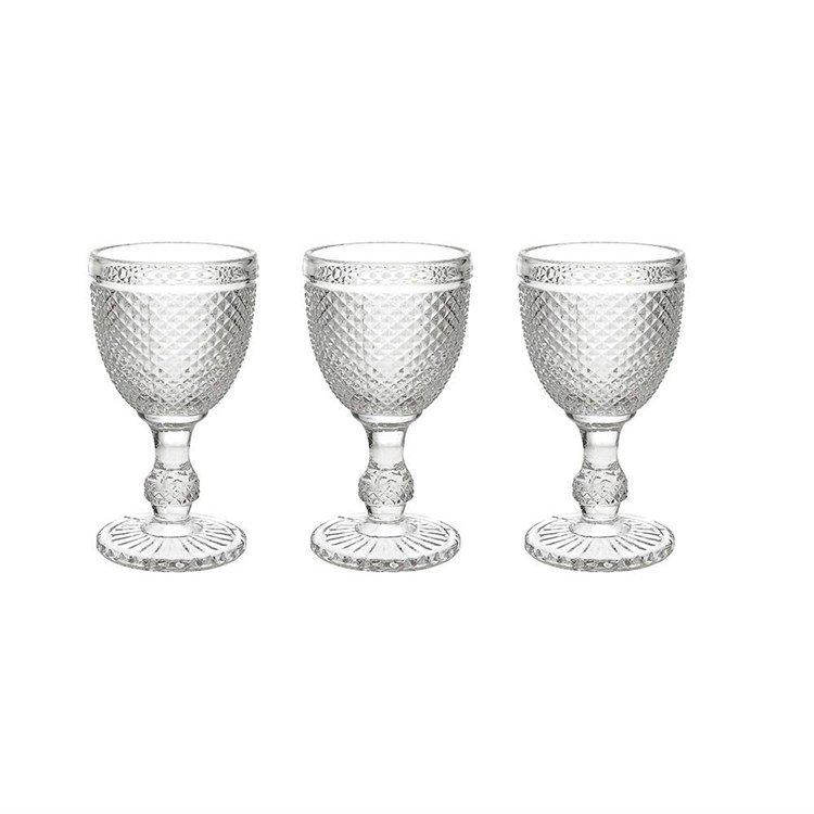 Set 3 Calici Tognana Diamante Cc 280