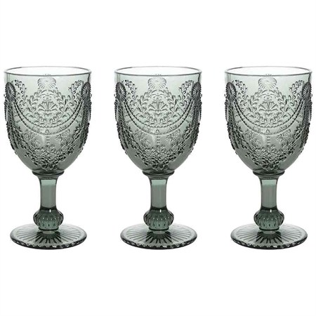 set 3 calici 320 cc grigio savoia