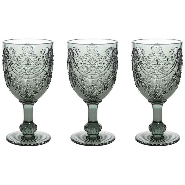 Set 3 Calici 320 cc Grigio Savoia