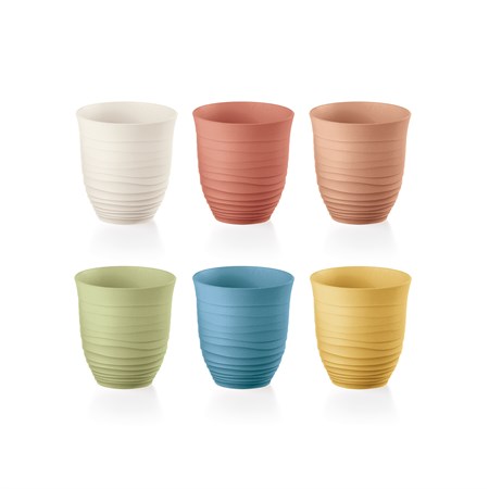 set 6 bicchieri bassi tierra