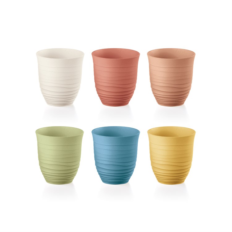 Set 6 Bicchieri Bassi Tierra