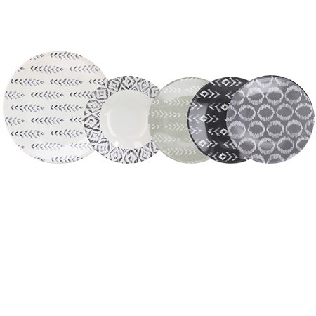 servizio 18 pezzi ikat