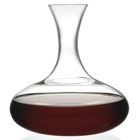 decanter in vetro cristallino alessi