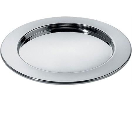 mami vassoio sottopiatto in acciaio 33 cm alessi