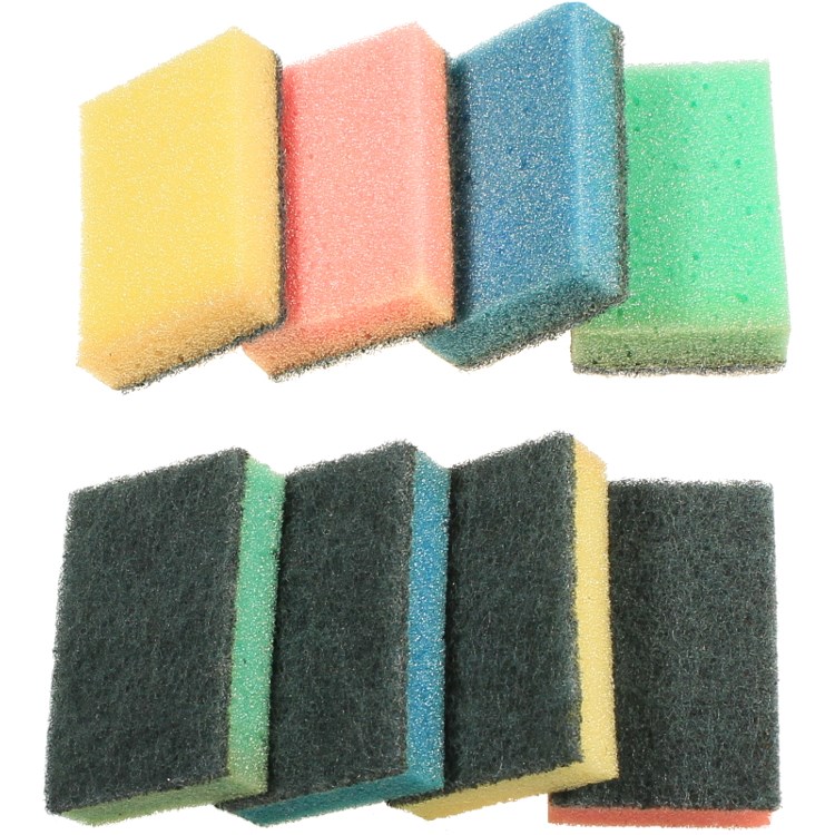 Set 8 Spugne Colorate