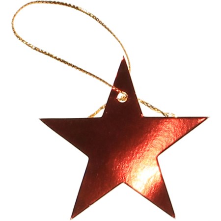 addobbo chiudipacco natalizio stella rossa