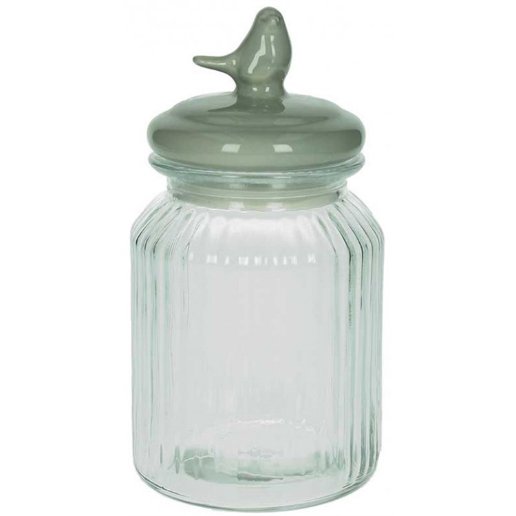 Barattolo Portaspezie Tweet Grigio