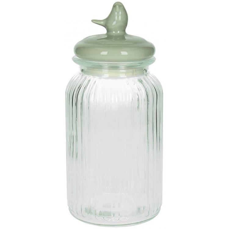 Barattolo Grande Tweet Grigio