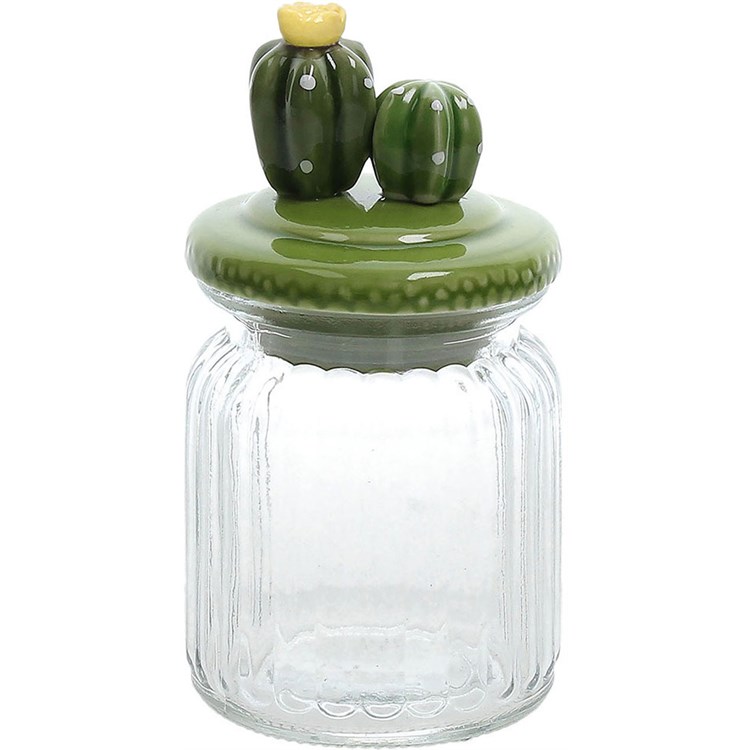Barattolo Piccolo Cactus Verde