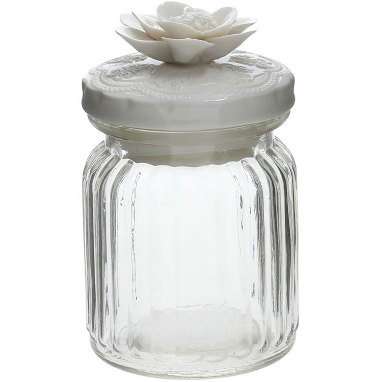 Collar Portaspezie Bloom Bianco