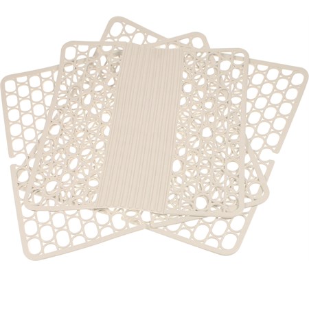 set 3 tappetini lavello