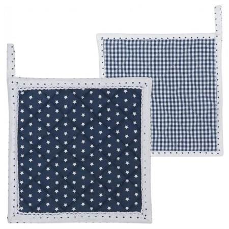 presina singola con stelline blu