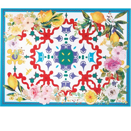 tovaglietta flower e lemon