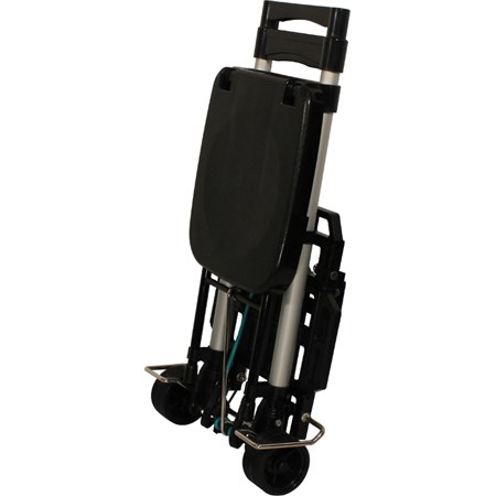 carrello portavaligie con sgabello