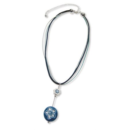 pendente stella azzurro thun