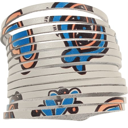 bracciale rock melograno blu thun