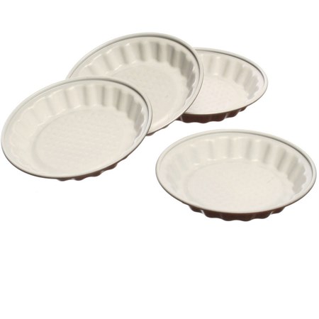 set 4 stampo crostata cm 12