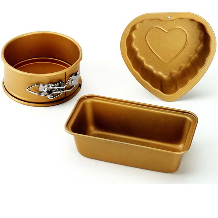 Set 3 Mini Stampi Antiaderente