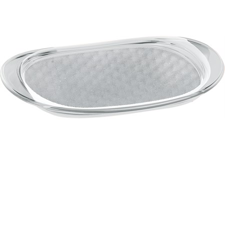 vassoio feeling trasparente con fondo antigraffioguzzini