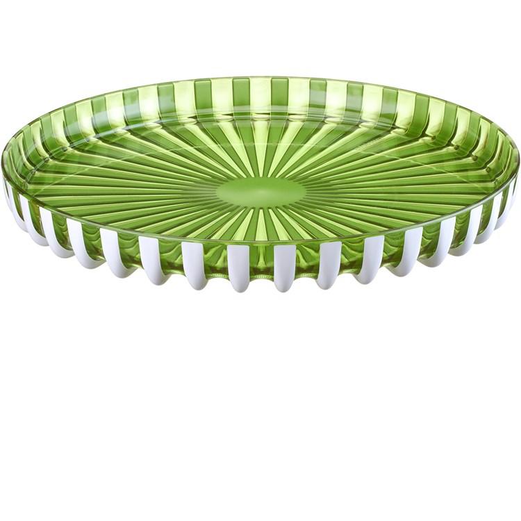 Vassoio Rotondo Pin-Up Verde Muschio