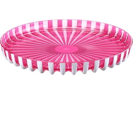 vassoio rotondo pin up magenta