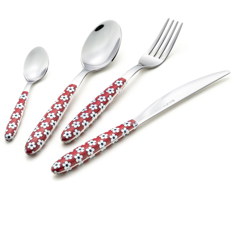 Posto Tavola Vero Margarita Rosso