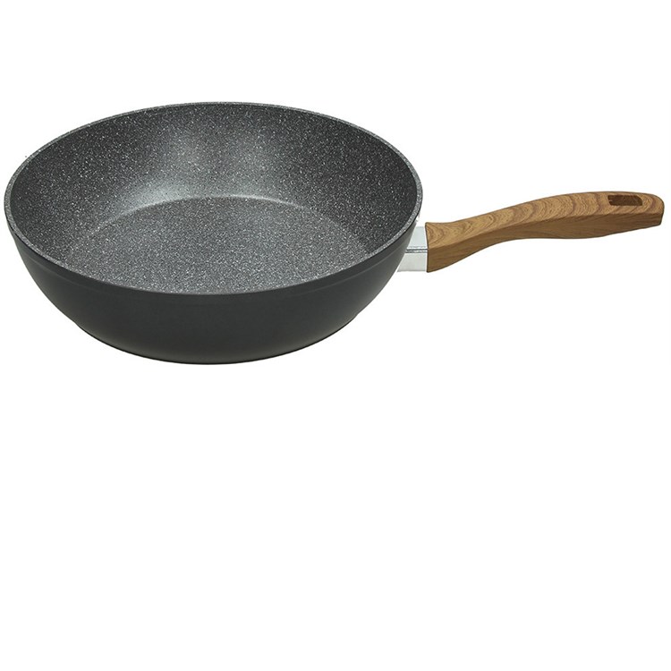 Padella Alta cm 28 per Induzione Wood