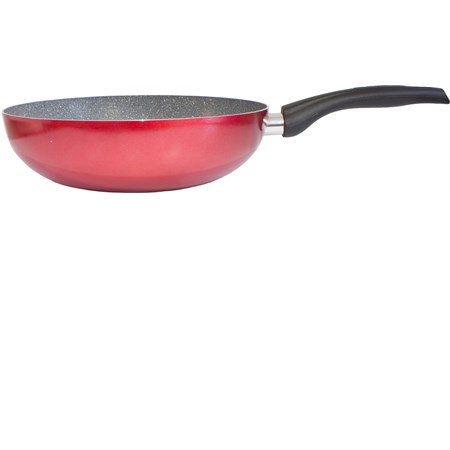 wok saltapasta 28 cm rosso brillante